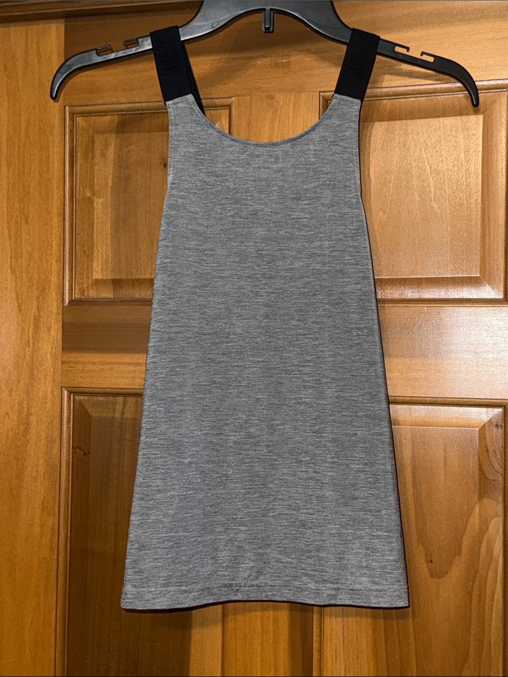 Nike Gray Tank Top with Black Straps